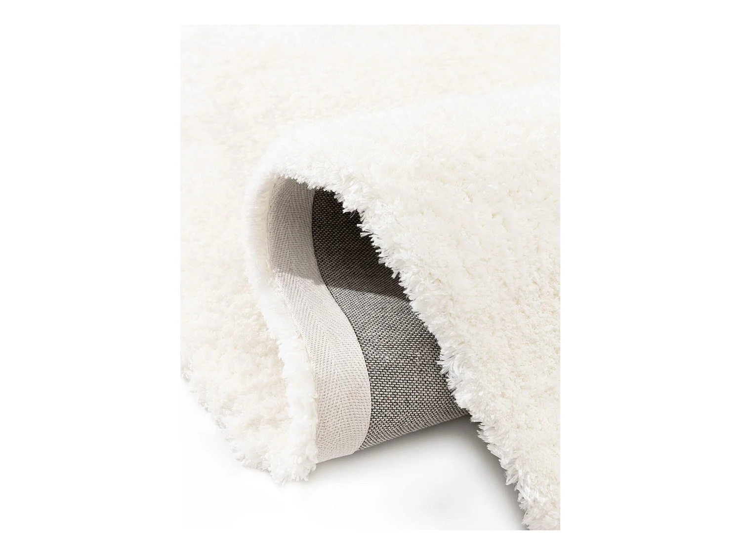Tapis à poils longs Cloudy Crème 200x300 cm