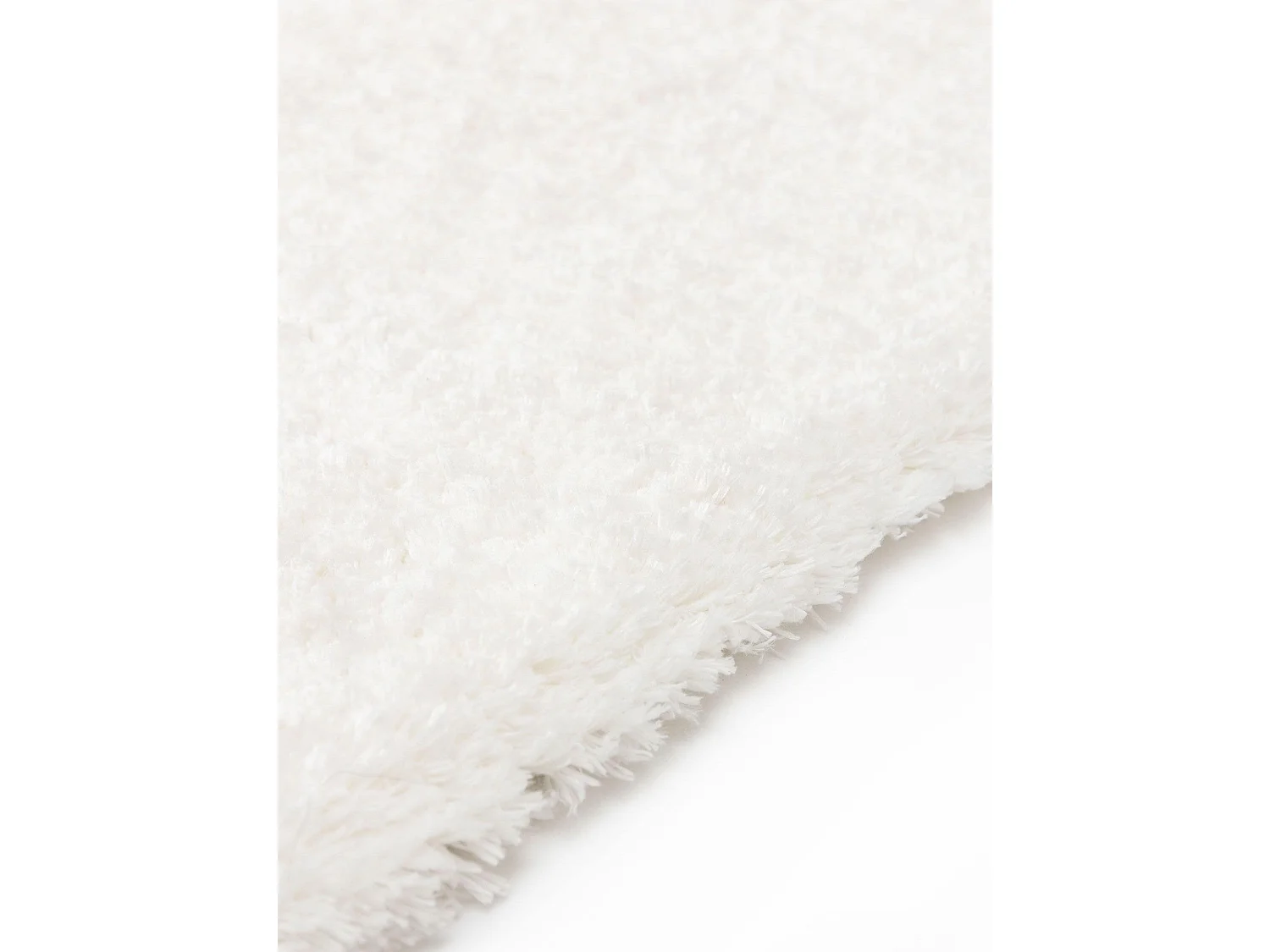 Tapis à poils longs Cloudy Crème 200x300 cm