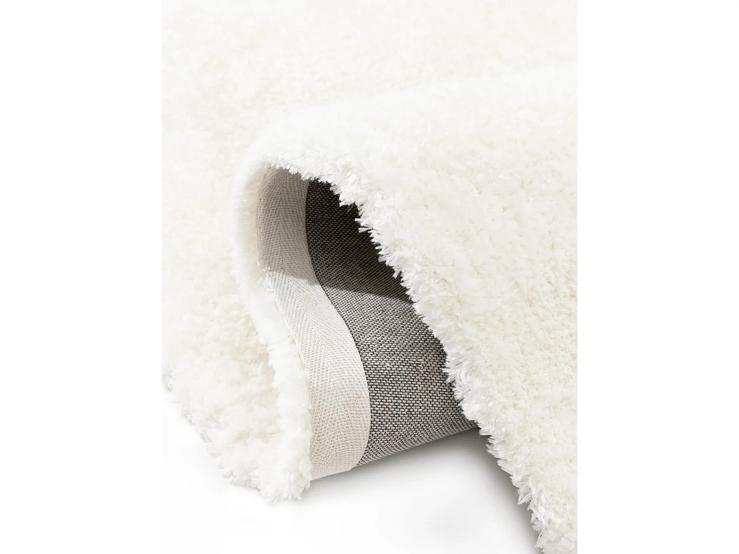 Tapis à poils longs Cloudy Crème 200x300 cm