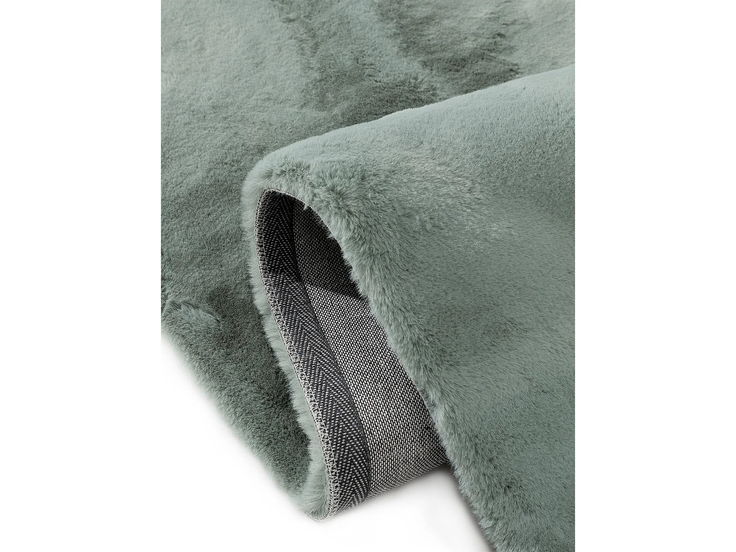 Tapis de fourrure Dave Menthe 160x230 cm