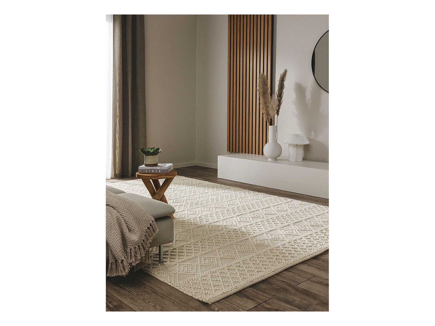 Tapis Jasper Crème 200x300 cm