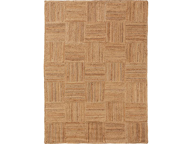 Tapis de jute Jutta Marron clair 160x230 cm