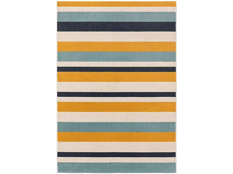 Tapis Dessert Bleu/Jaune 160x230 cm