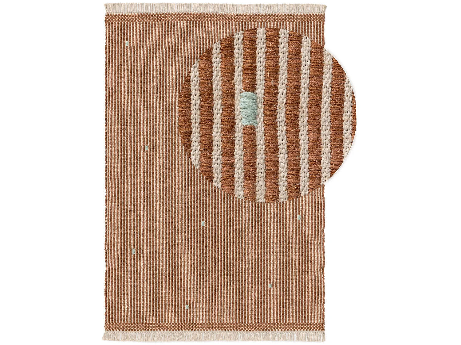 Tapis enfant Bruno Marron 90x130 cm