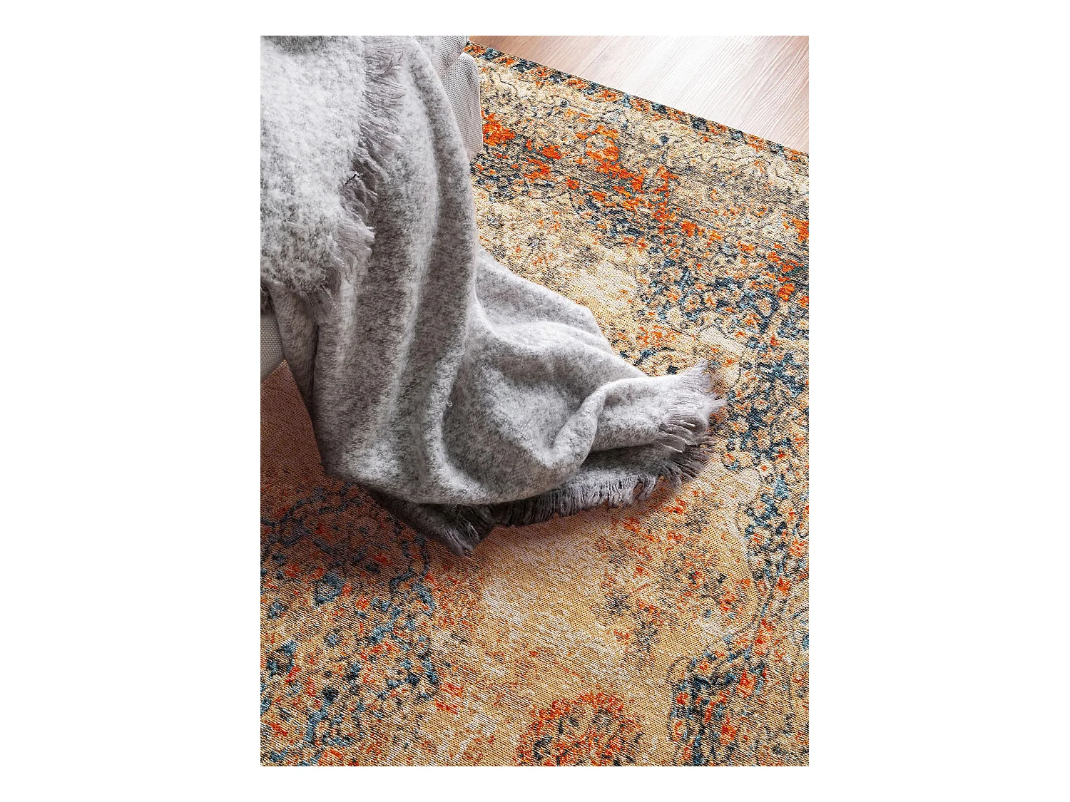 Tapis tissé à plat Stay Multicouleur 155x235 cm