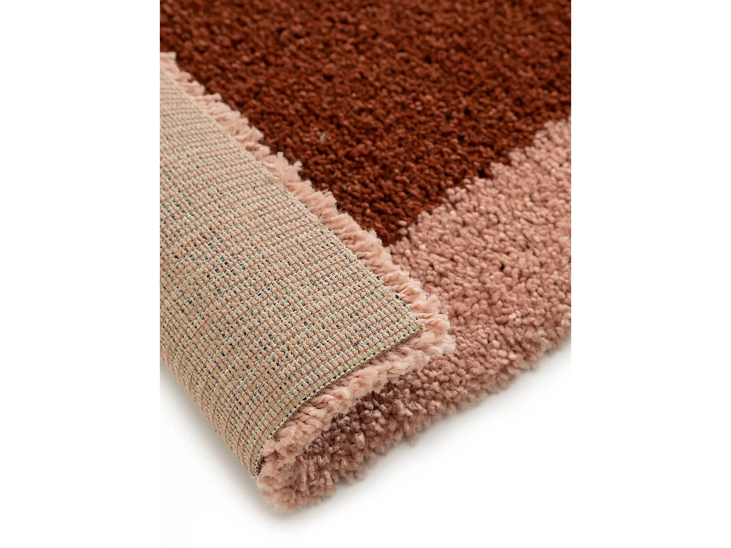 Tapis à poils longs Louise Multicouleur 120x170 cm