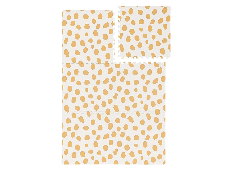 Tapis de jeu Savannah Crème/Jaune 120x180 cm