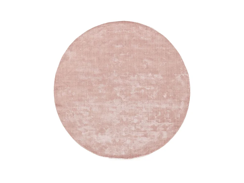 Tapis en viscose Rond Nela Rose ø 160 cm rond