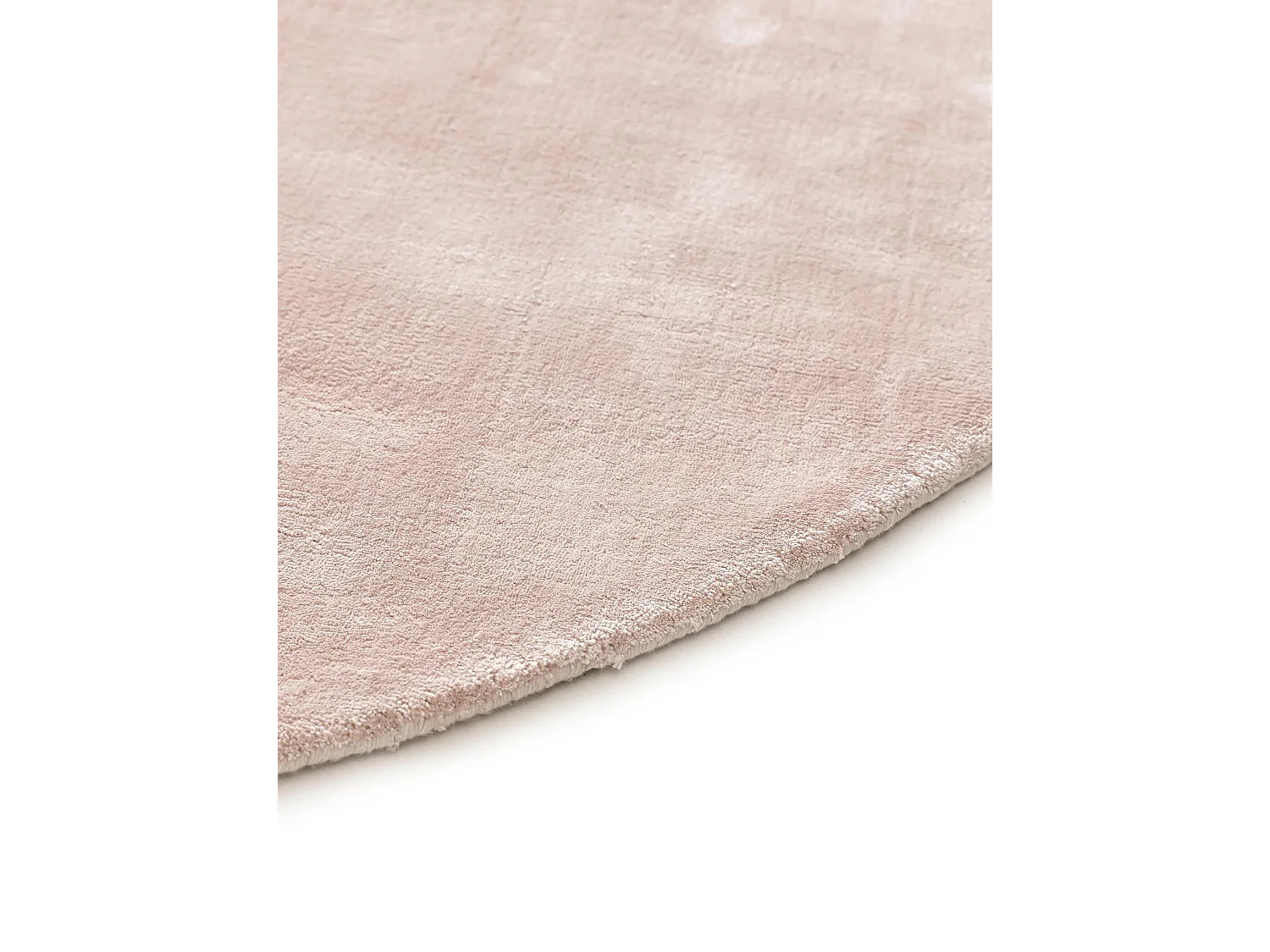 Tapis en viscose Rond Nela Rose ø 160 cm rond