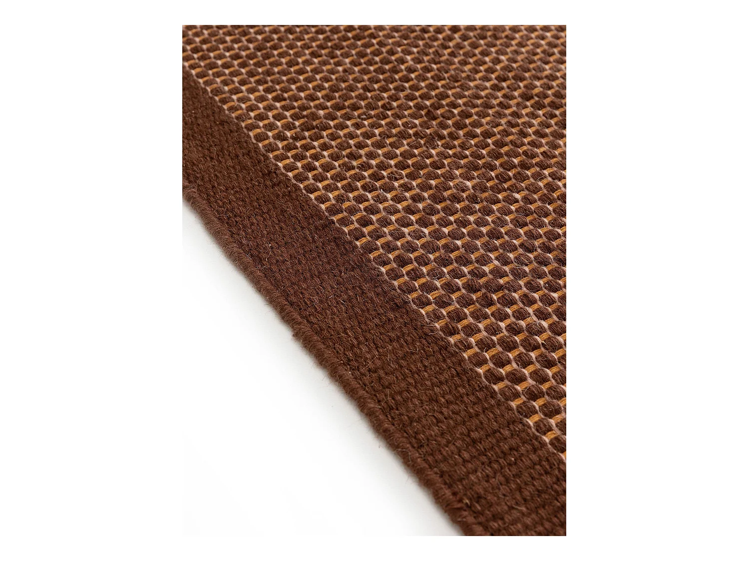 Tapis de laine Rocco Marron 200x300 cm