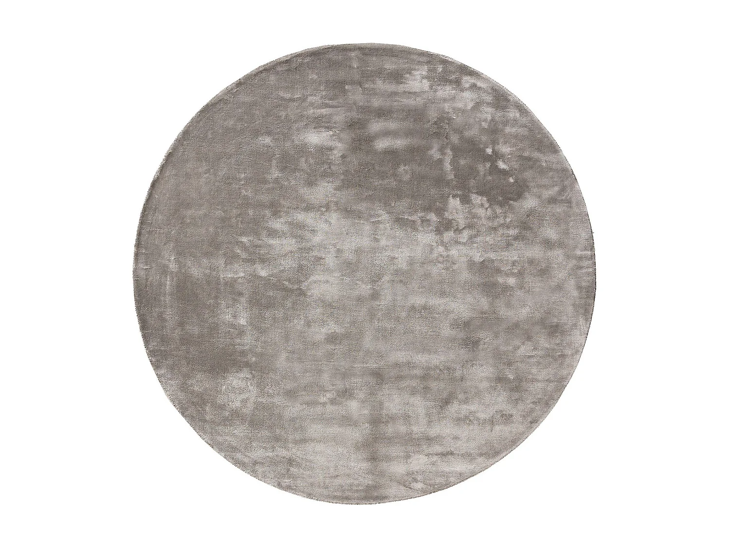 Tapis en viscose Rond Nela Gris ø 120 cm rond
