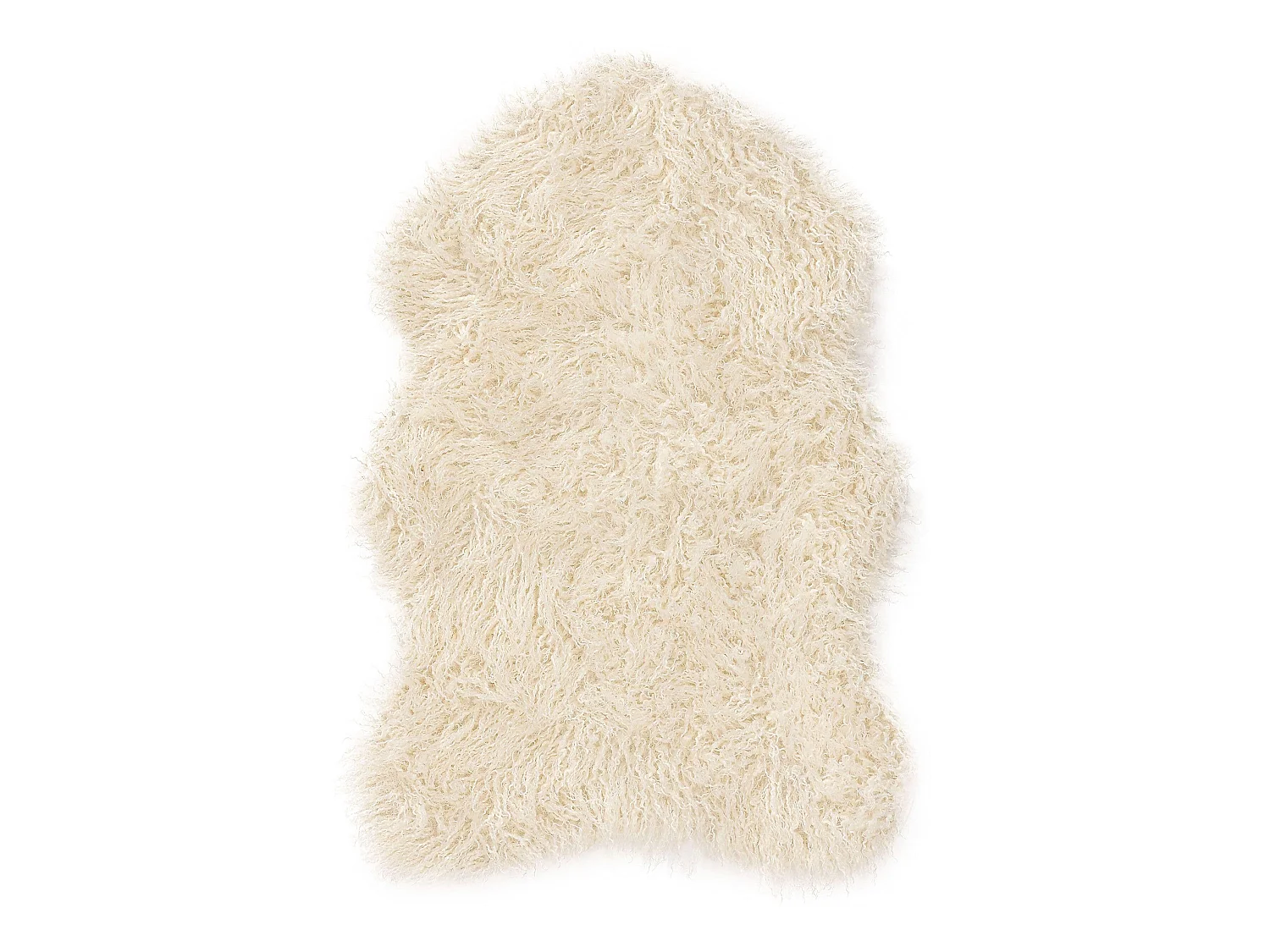 Fausse Fourrure Oscar Crème 60x90 cm
