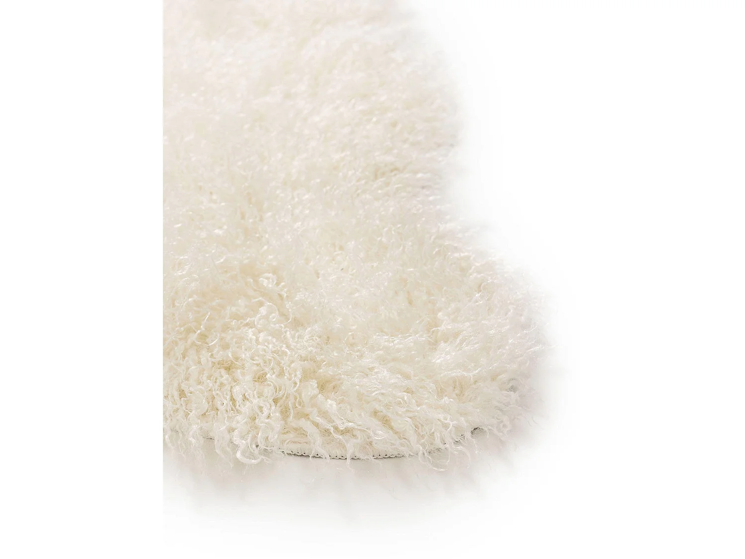 Fausse Fourrure Oscar Crème 60x90 cm