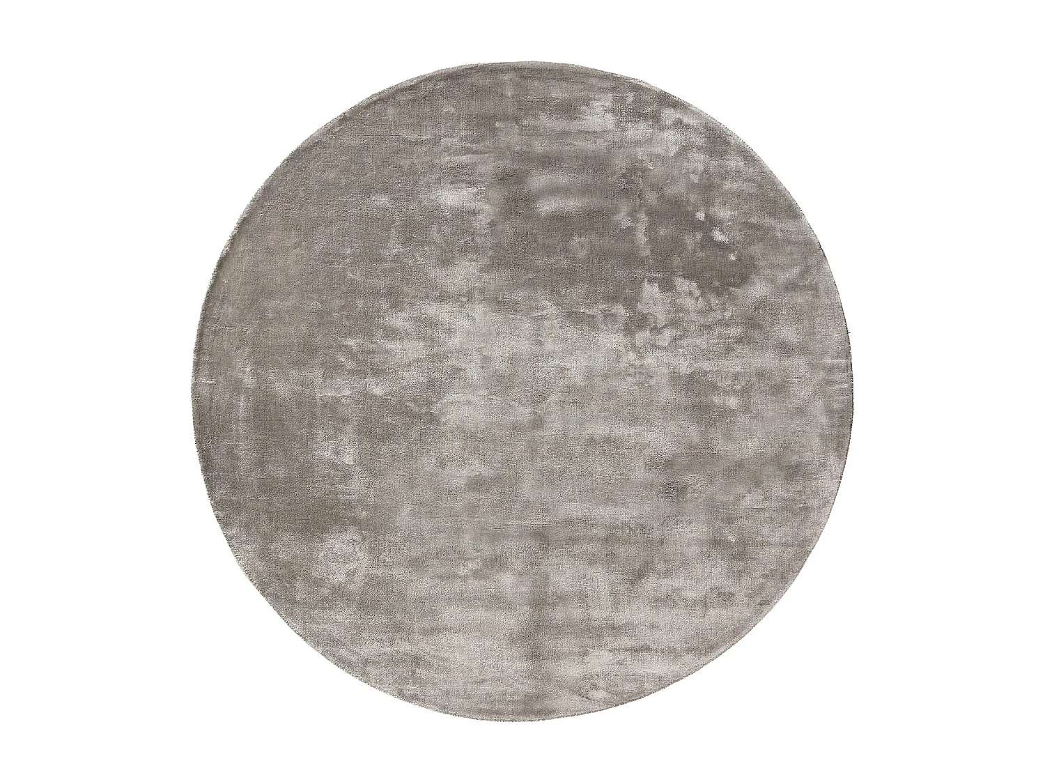 Tapis en viscose Rond Nela Gris ø 200 cm rond