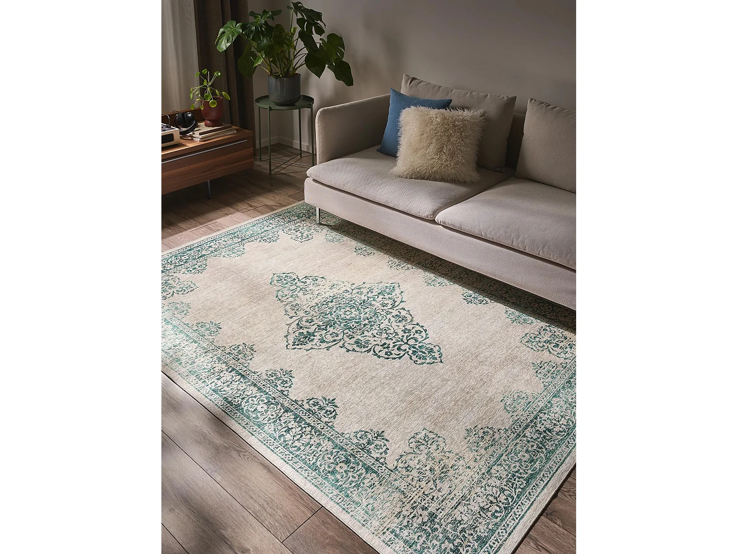 Tapis Laury Turquoise 120x170 cm