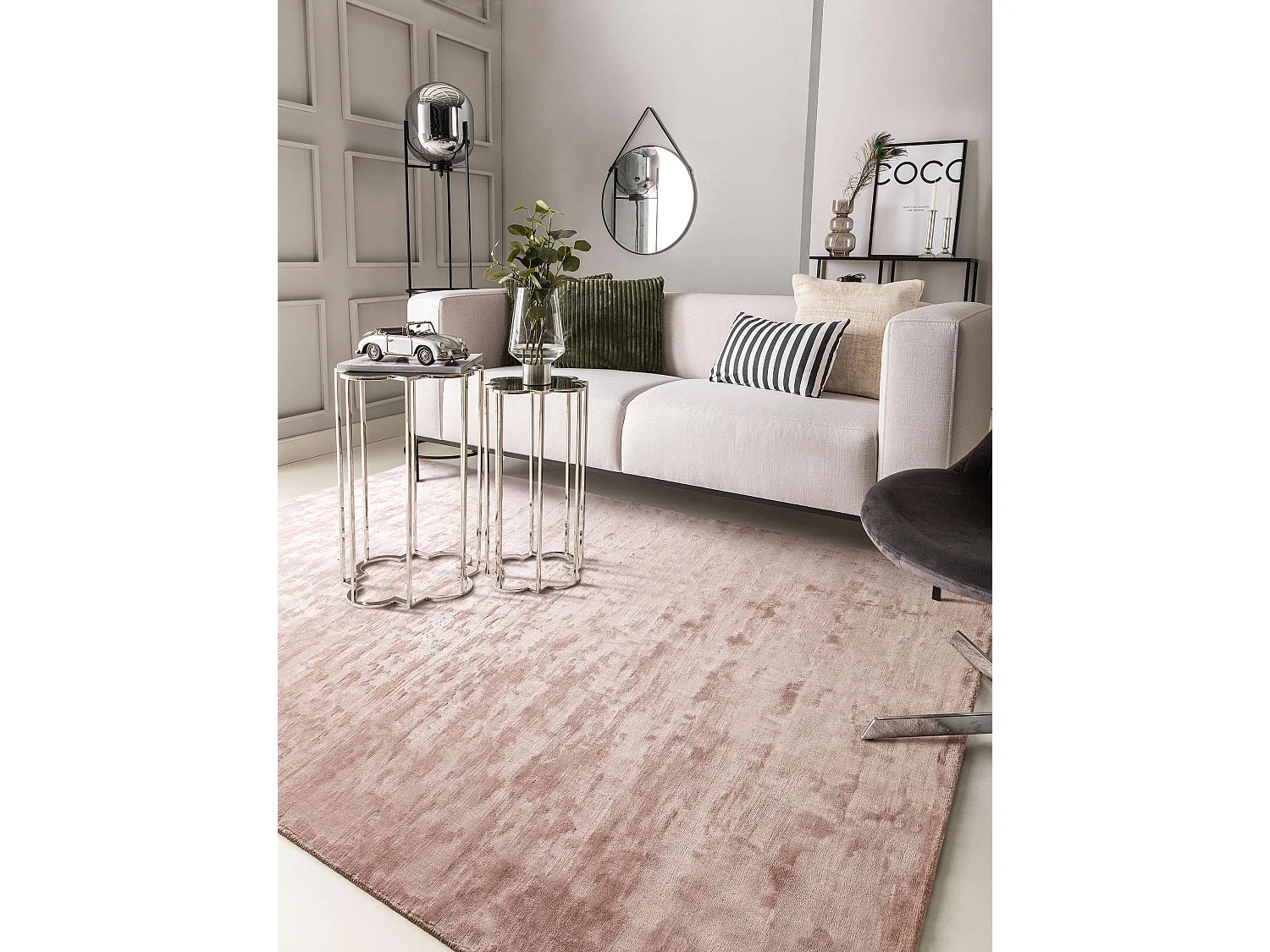 Tapis en viscose Nela Rose 120x170 cm