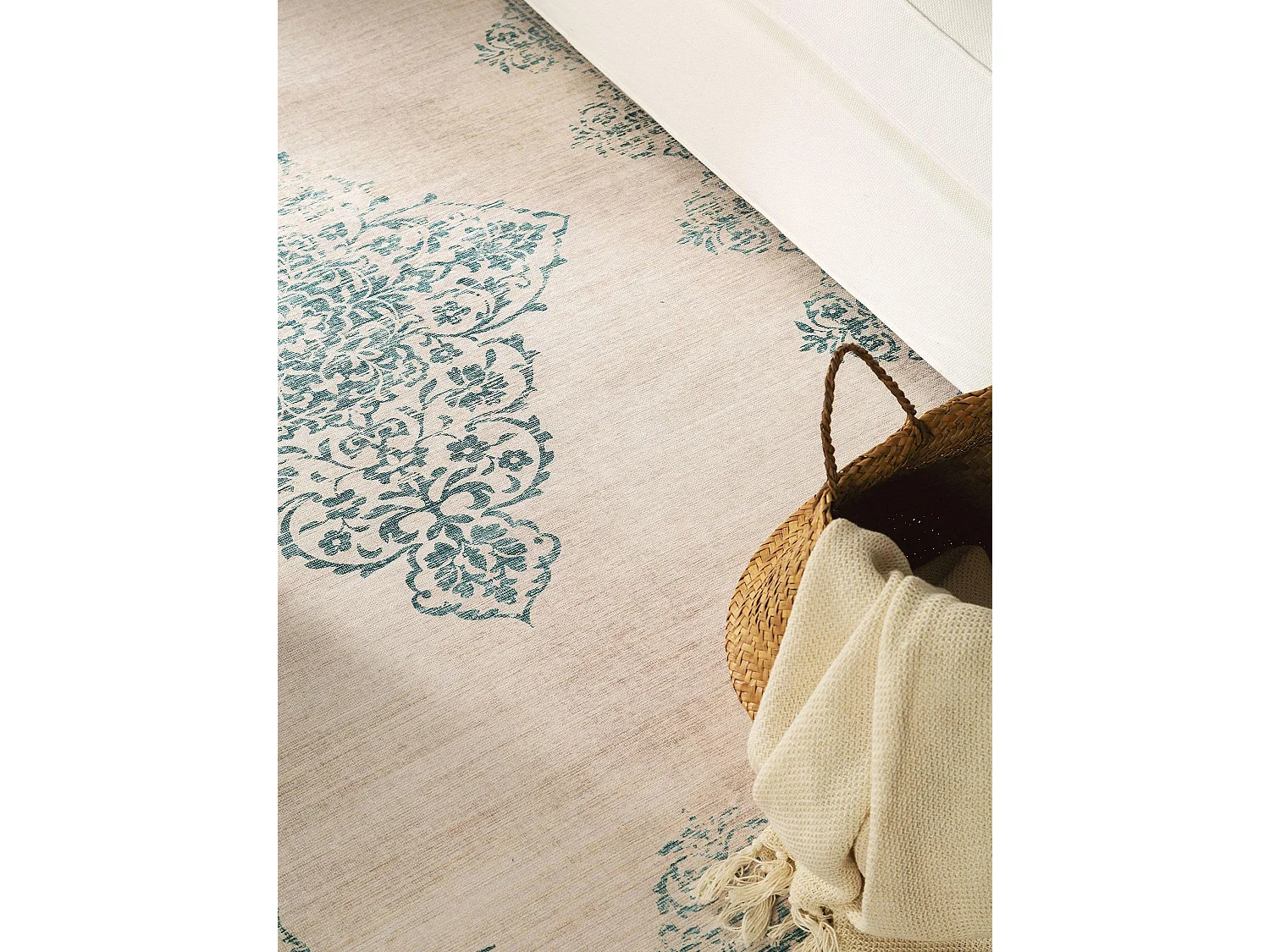 Tapis Laury Turquoise 80x150 cm