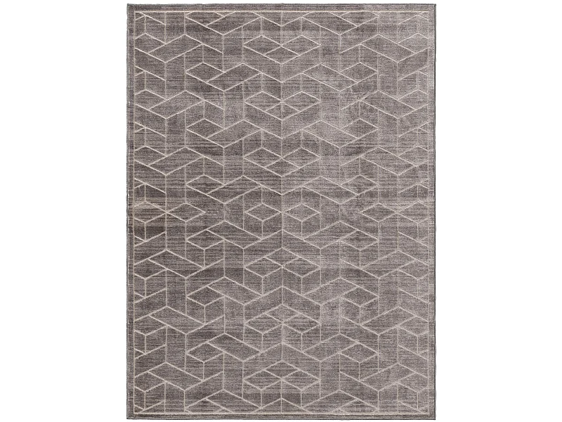 Tapis Daisy Gris 140x200 cm