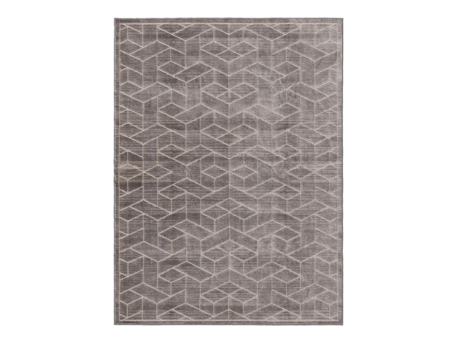 Tapis Daisy Gris 140x200 cm