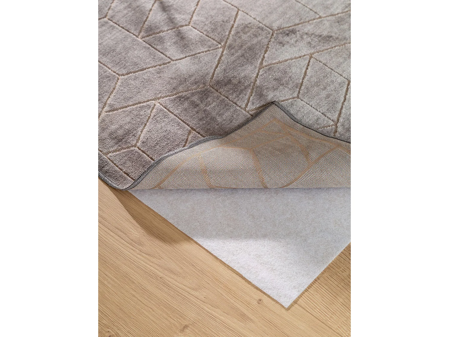 Tapis Daisy Gris 140x200 cm