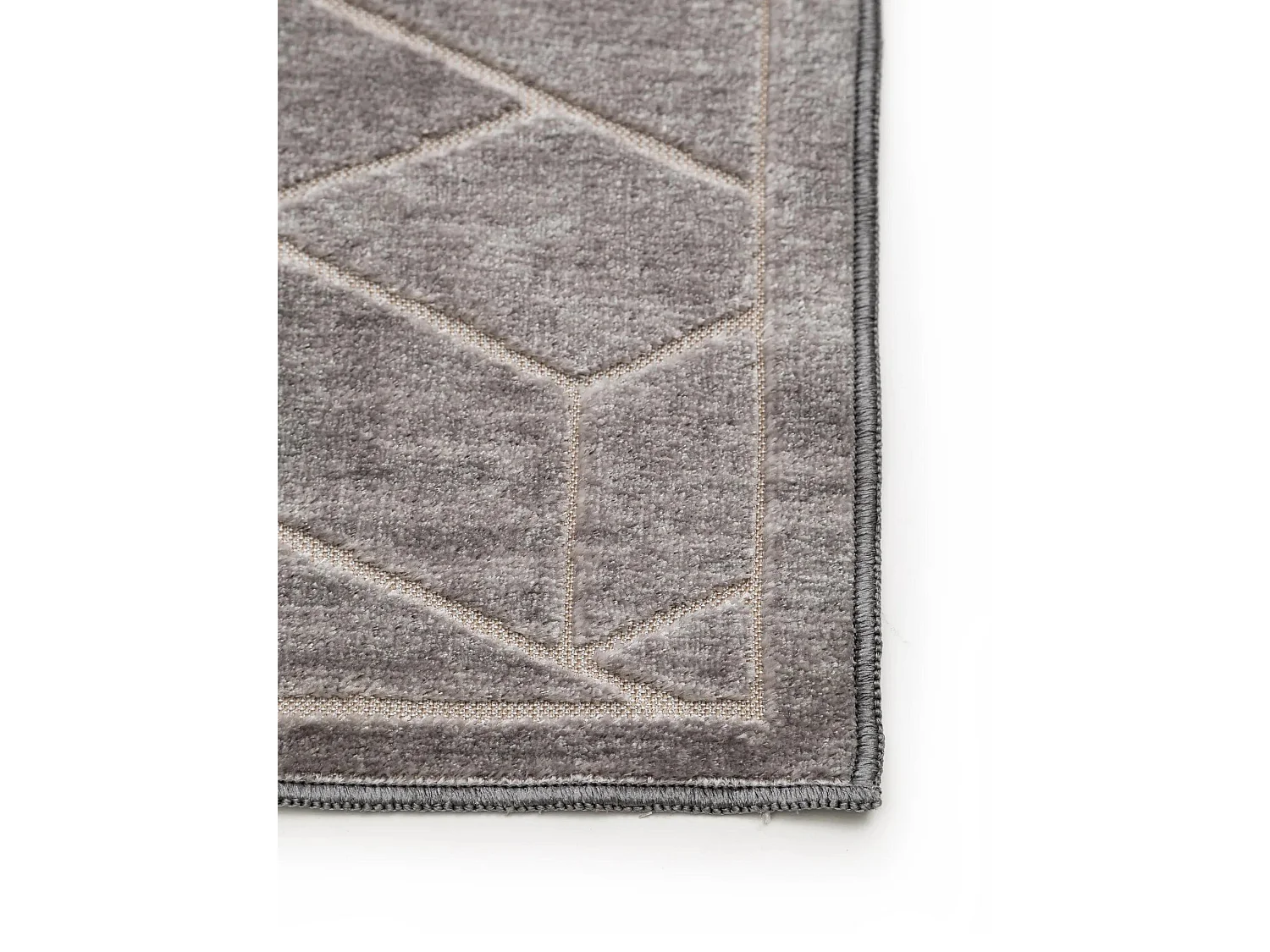 Tapis Daisy Gris 140x200 cm