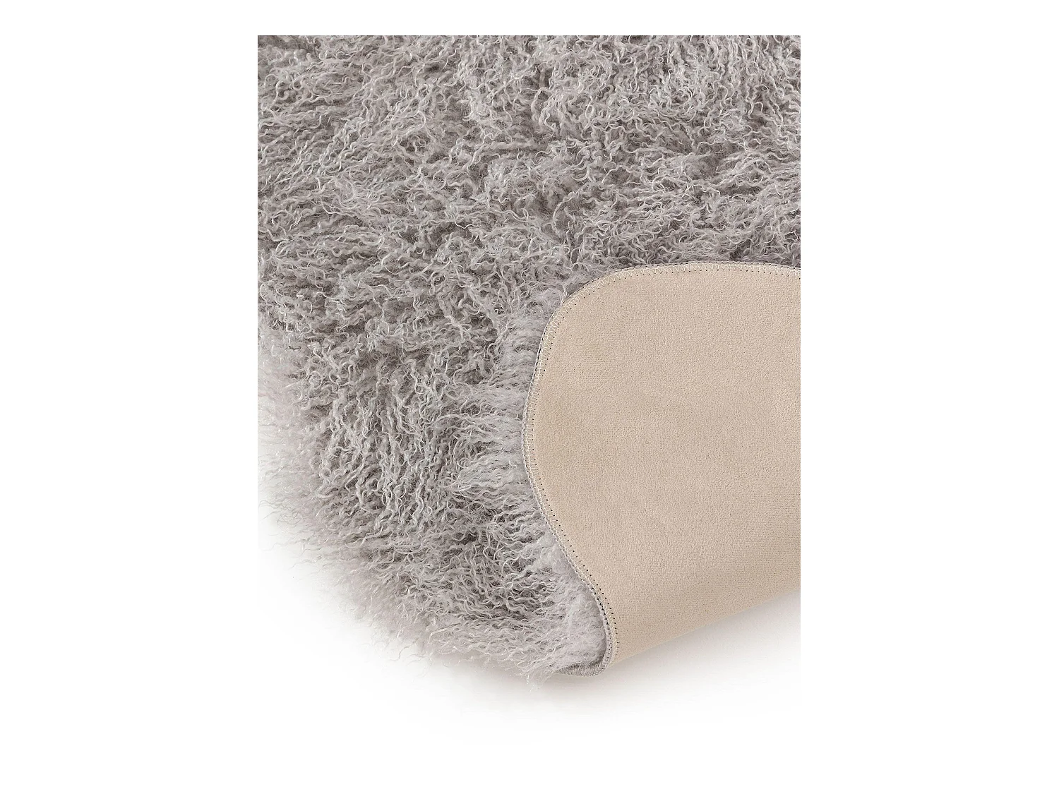 Fausse Fourrure Oscar Gris 60x90 cm