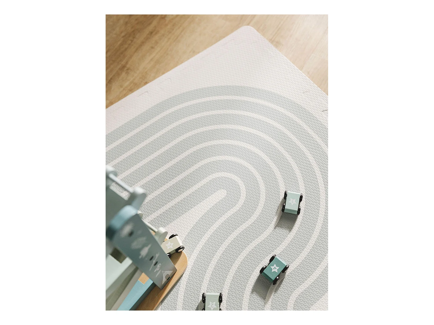 Tapis de jeu Archie Crème/Gris 120x180 cm