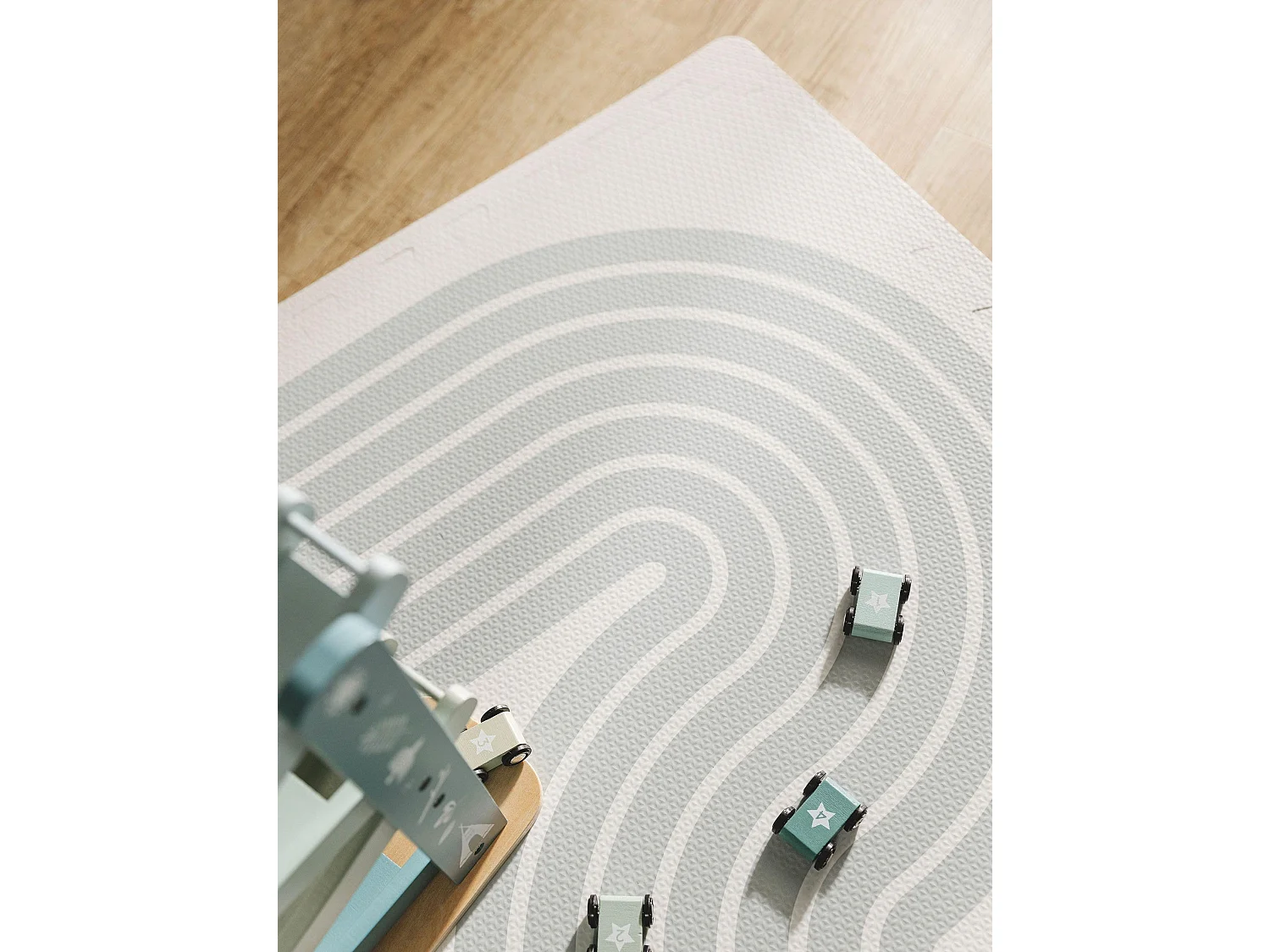 Tapis de jeu Archie Crème/Gris 120x180 cm