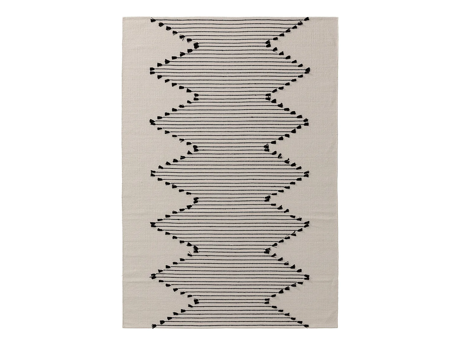 Tapis en coton Bo Ivory 120x170 cm
