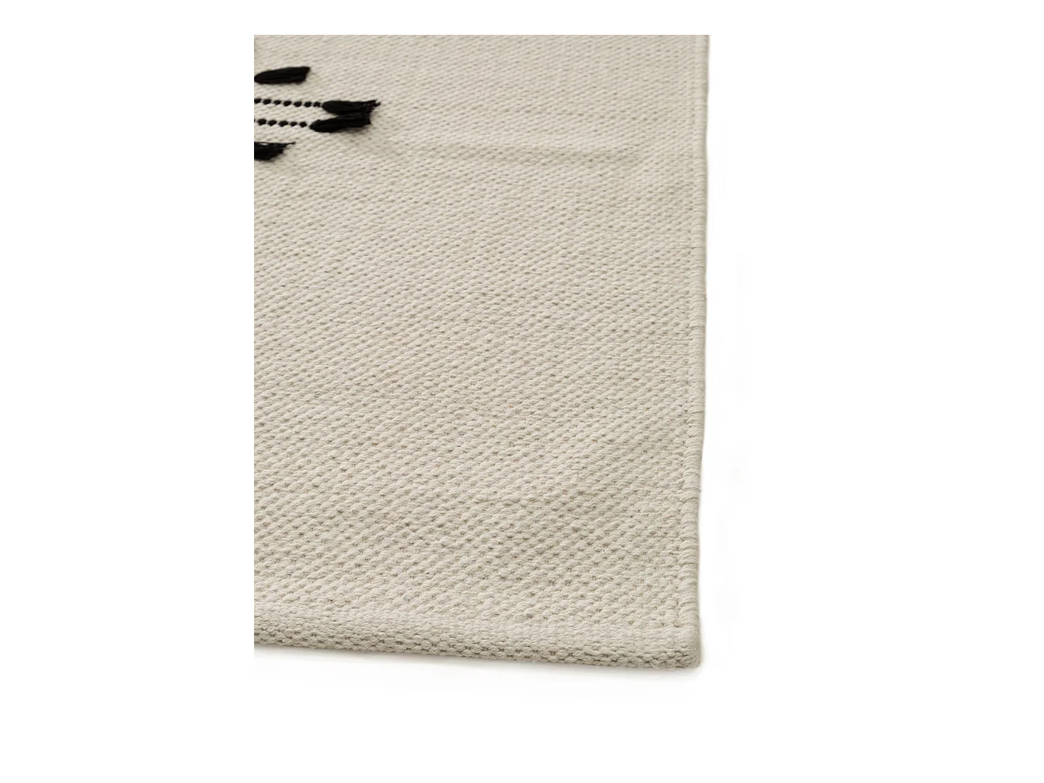 Tapis en coton Bo Ivory 120x170 cm