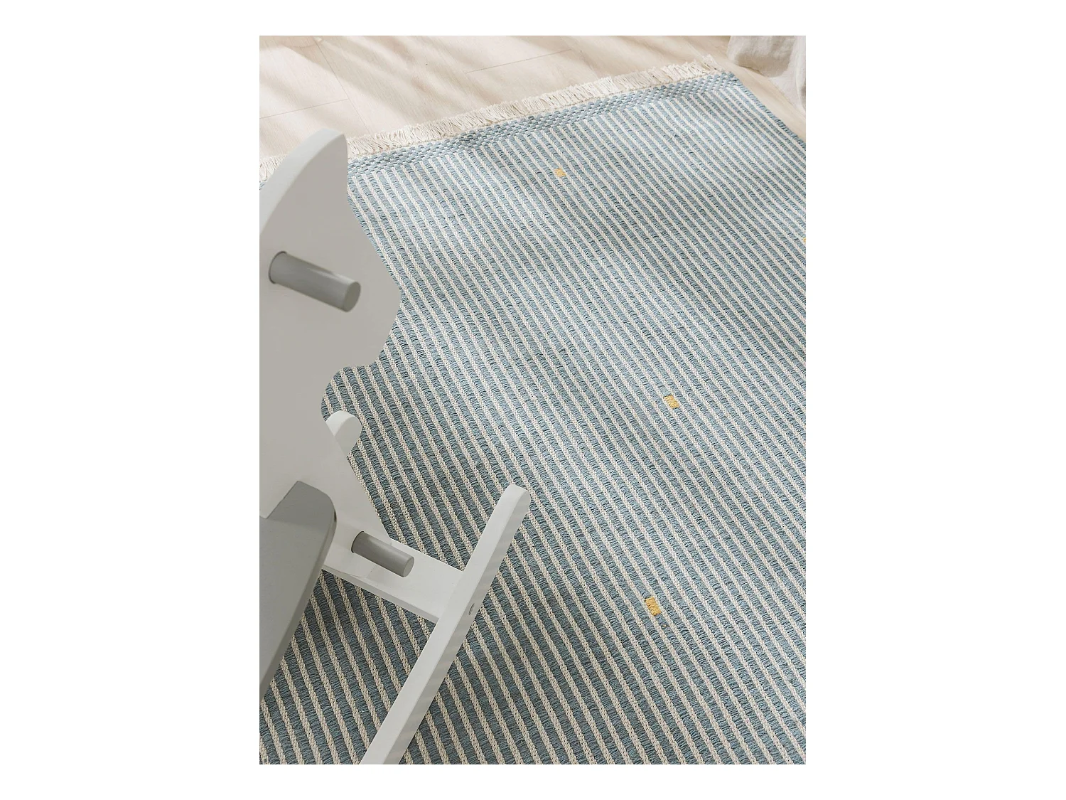 Tapis enfant Bruno Bleu 90x130 cm