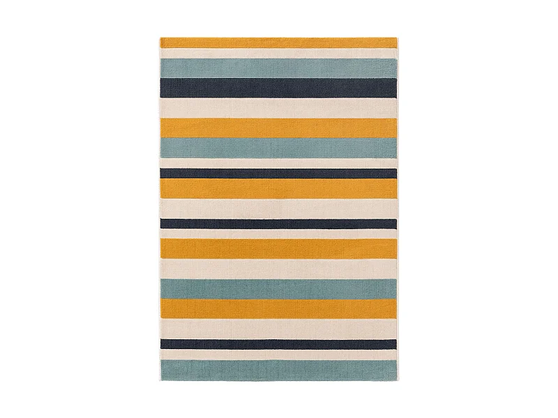 Tapis Dessert Bleu/Jaune 120x170 cm