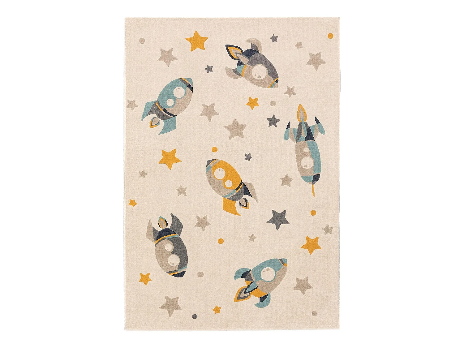 Tapis enfant Apollo Crème 140x200 cm