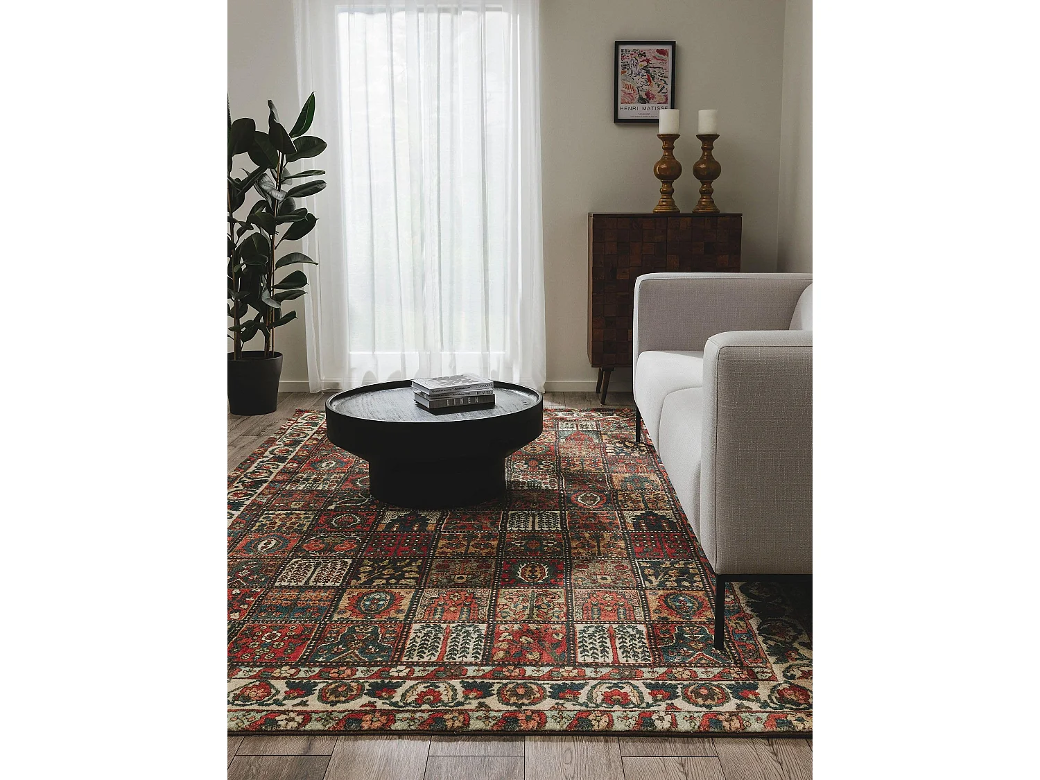 Tapis Mara Rouge 80x150 cm