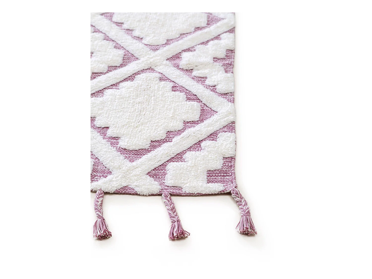 Tapis lavables pour enfants Matheo Mauve 160x230 cm