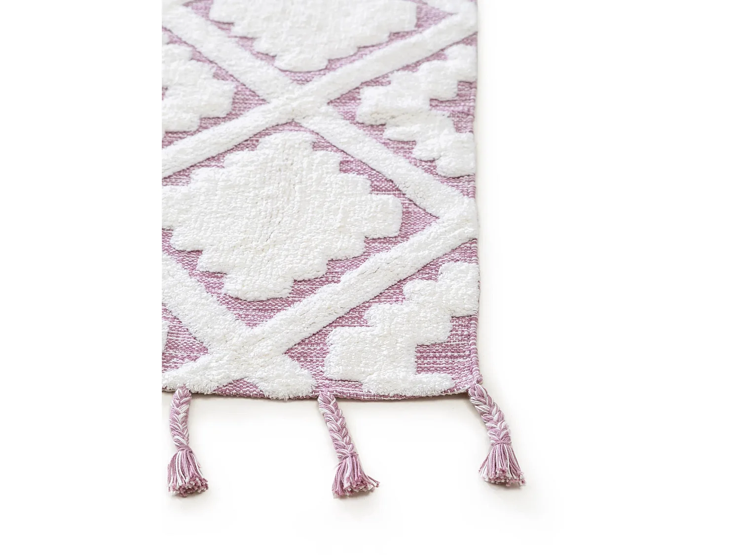 Tapis lavables pour enfants Matheo Mauve 160x230 cm