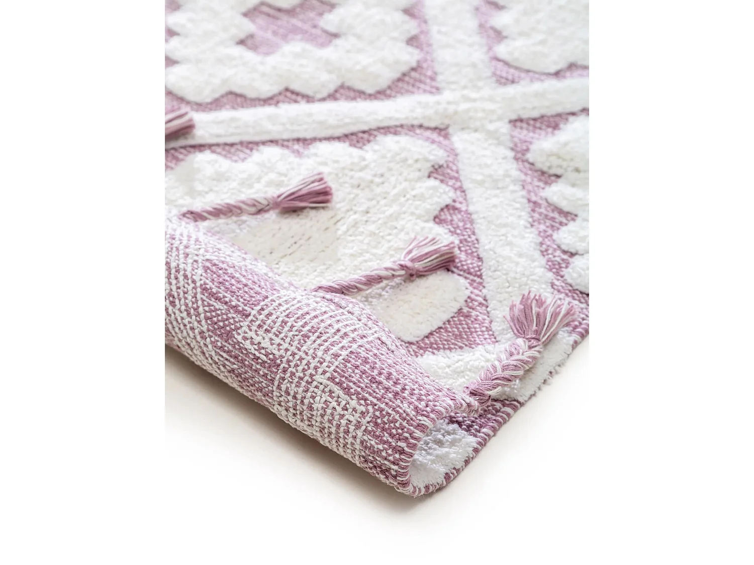 Tapis lavables pour enfants Matheo Mauve 160x230 cm
