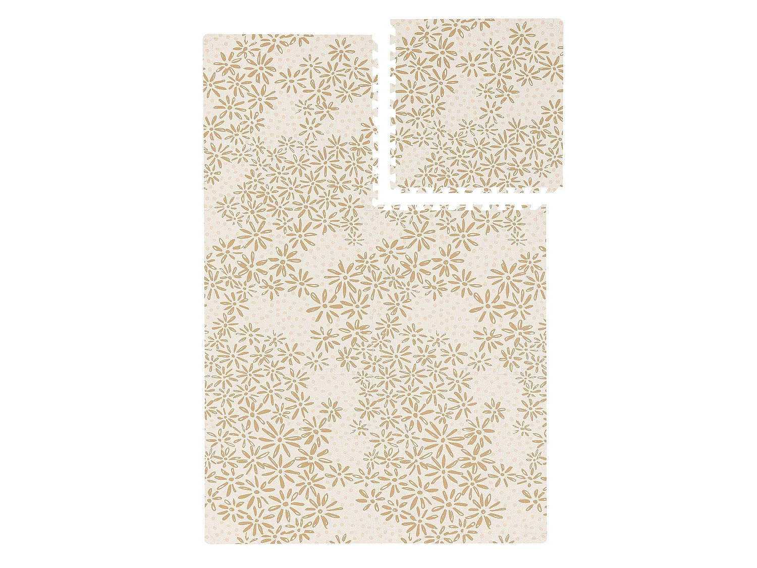 Tapis de jeu Daisy Beige 120x180 cm