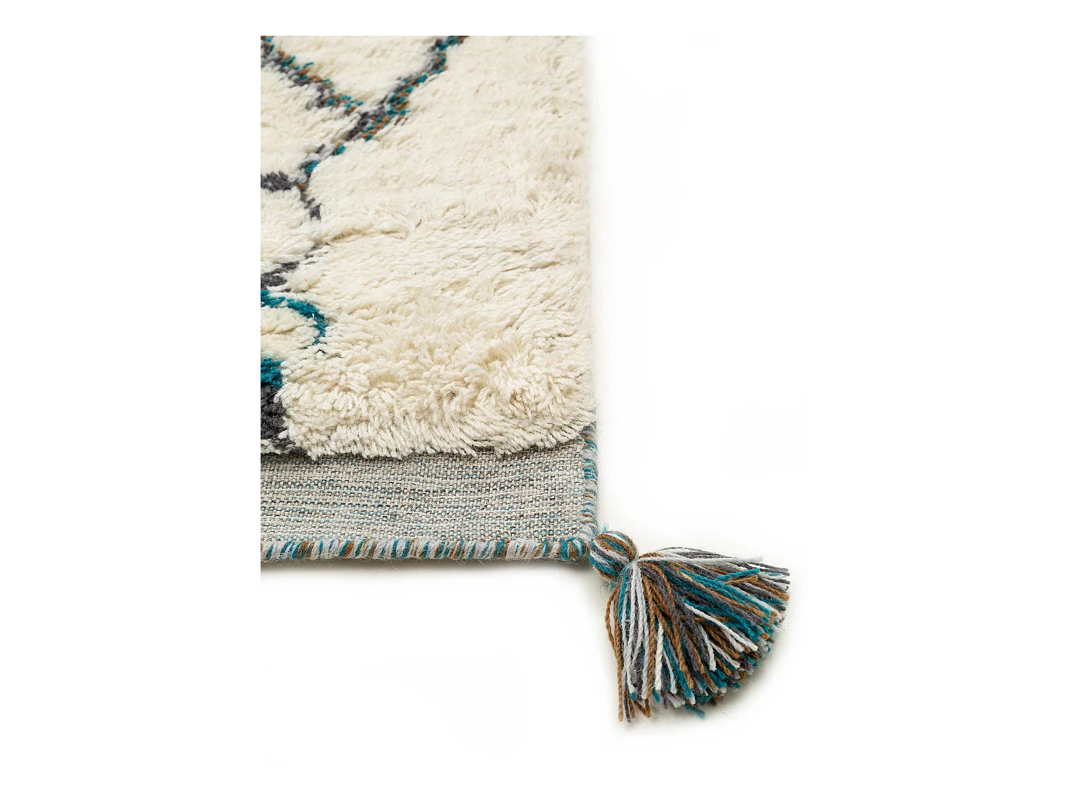 Tapis de laine Floki Ivory 120x170 cm