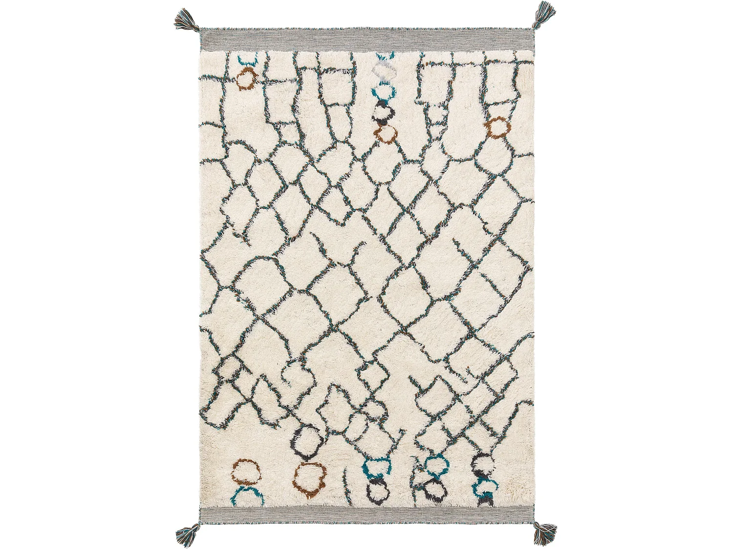 Tapis de laine Floki Ivory 120x170 cm