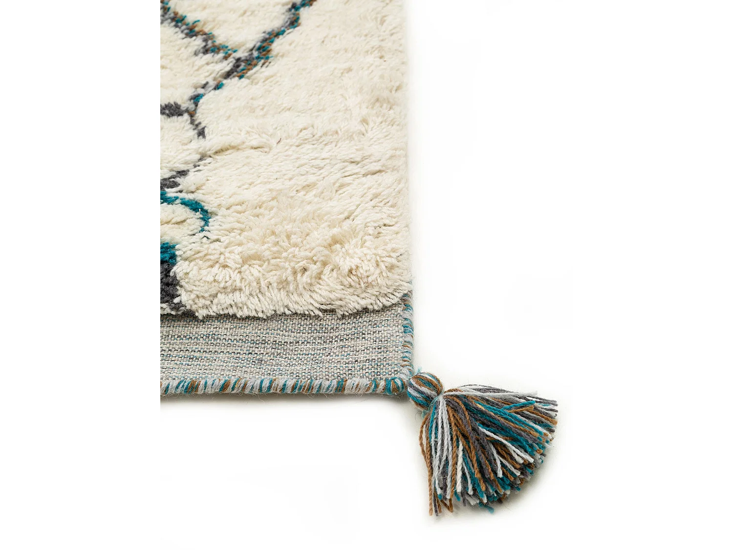 Tapis de laine Floki Ivory 120x170 cm