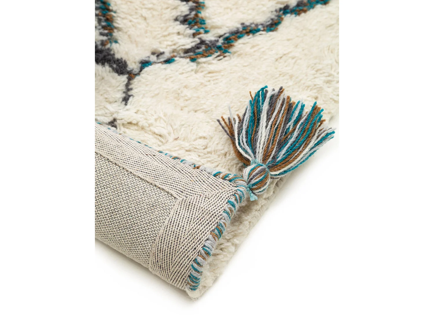 Tapis de laine Floki Ivory 120x170 cm