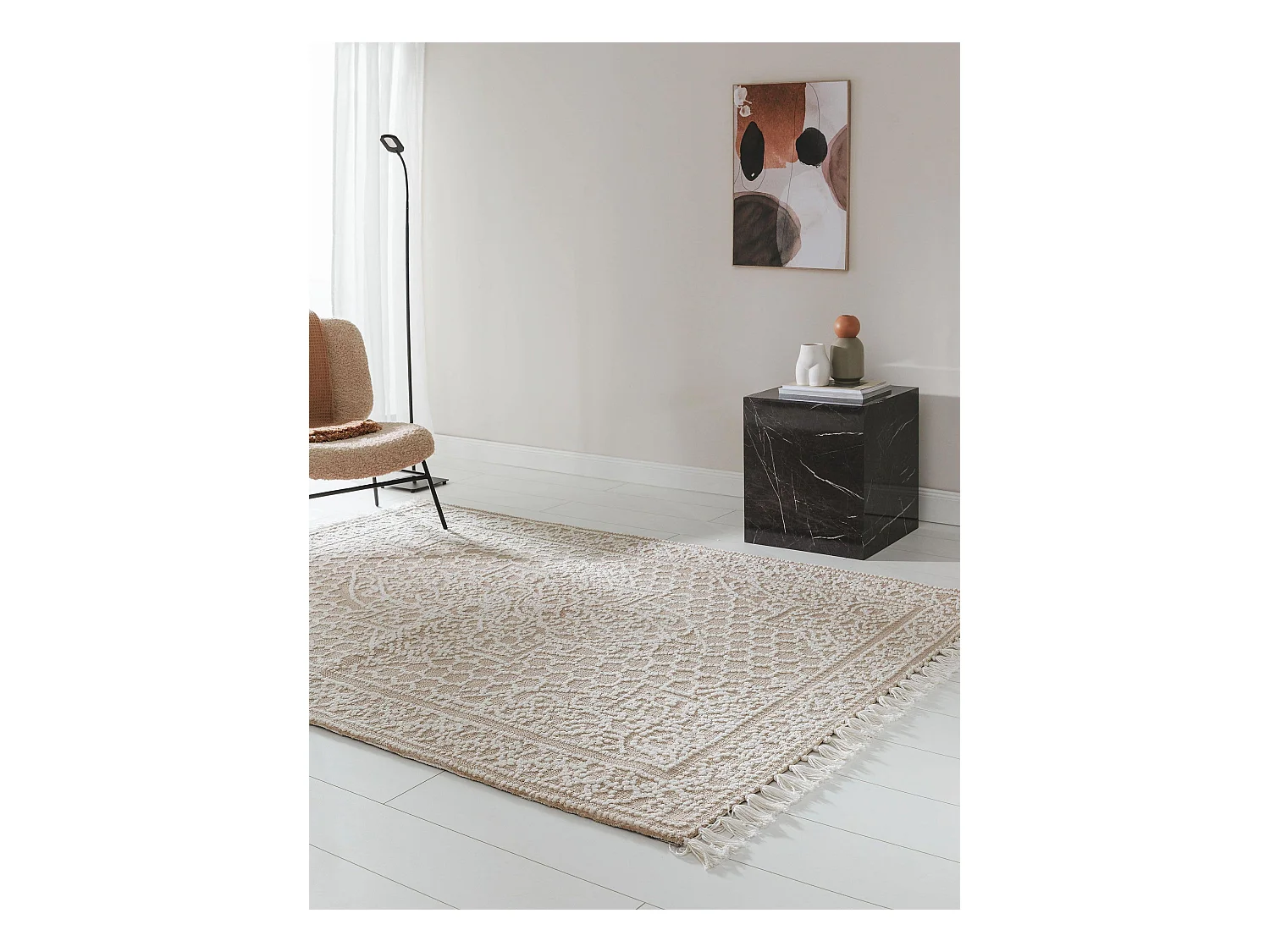 Tapis Elias Beige 160x230 cm