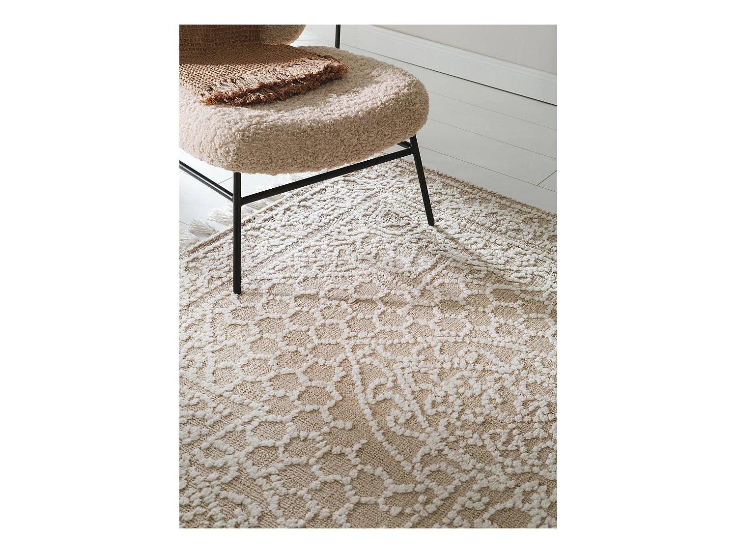 Tapis Elias Beige 160x230 cm