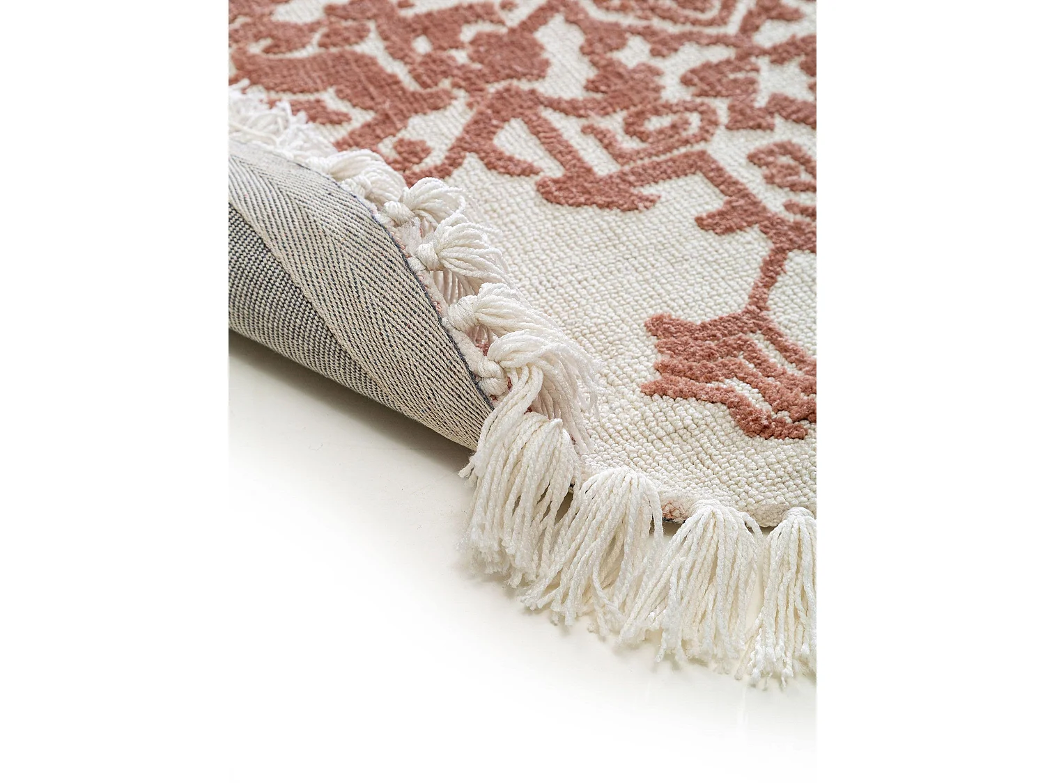 Tapis rond Elias Terracotta ø 150 cm rond