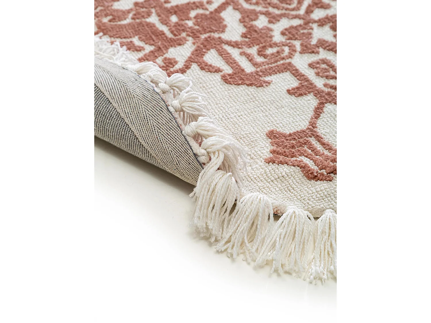 Tapis rond Elias Terracotta ø 150 cm rond