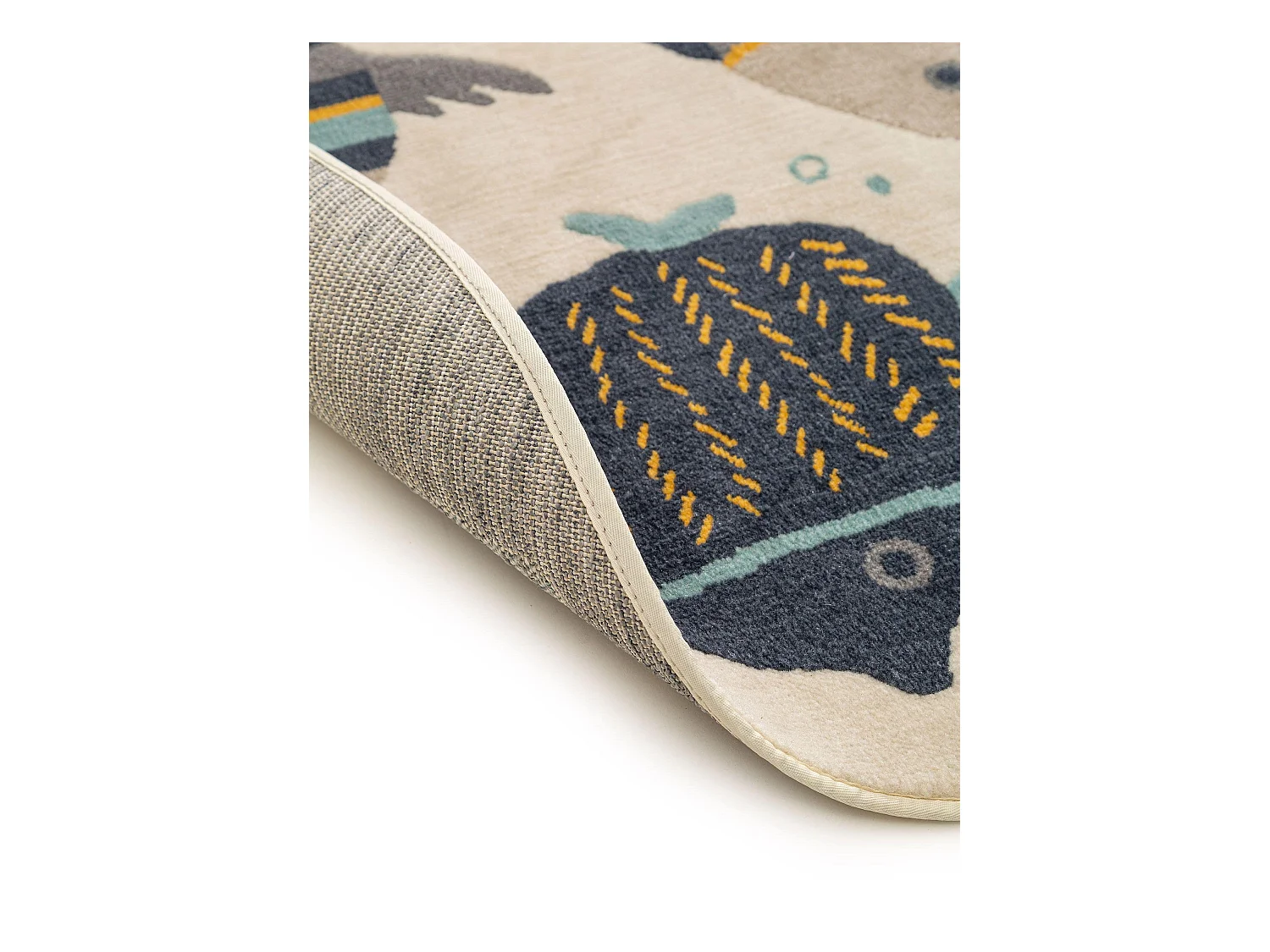 Tapis enfant Fabius Multicouleur ø 120 cm rond