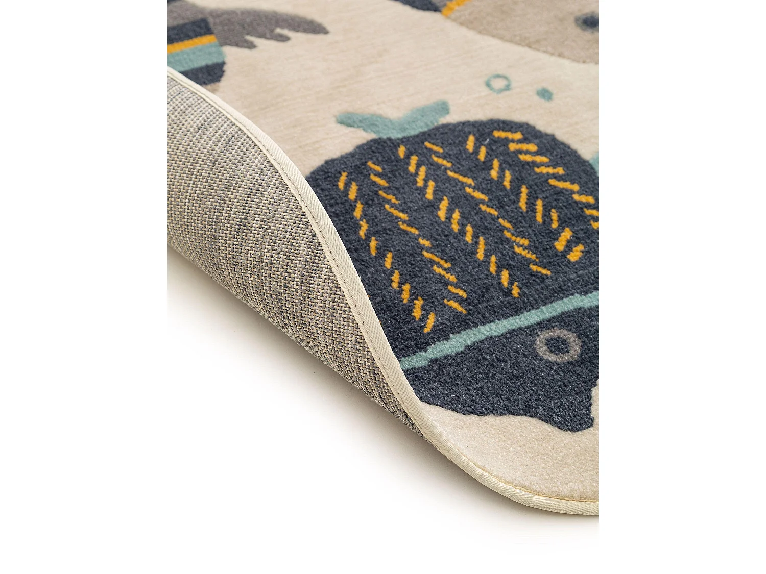 Tapis enfant Fabius Multicouleur ø 120 cm rond