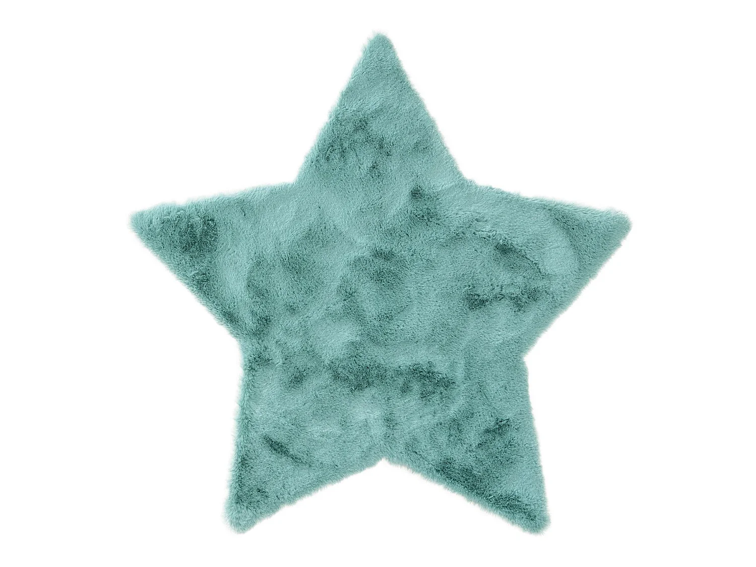 Tapis enfant Dave Bleu 100x100 cm