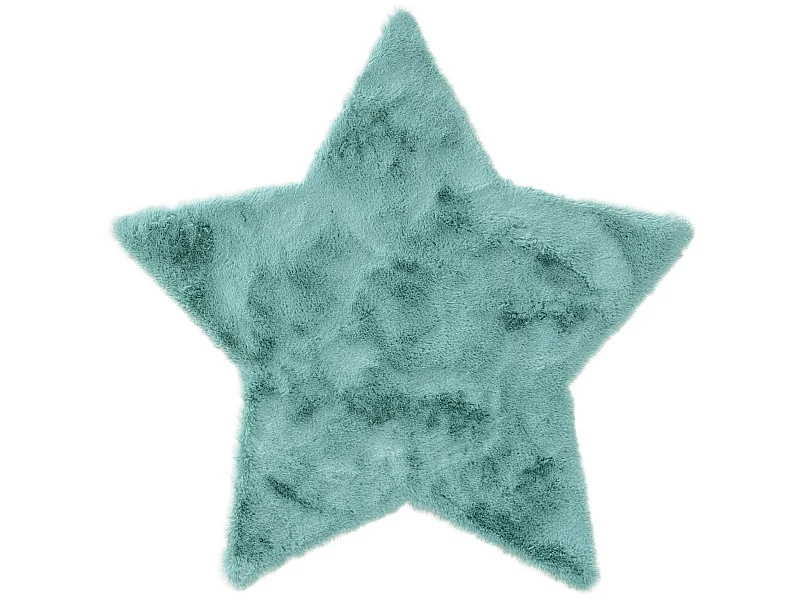 Tapis enfant Dave Bleu 100x100 cm